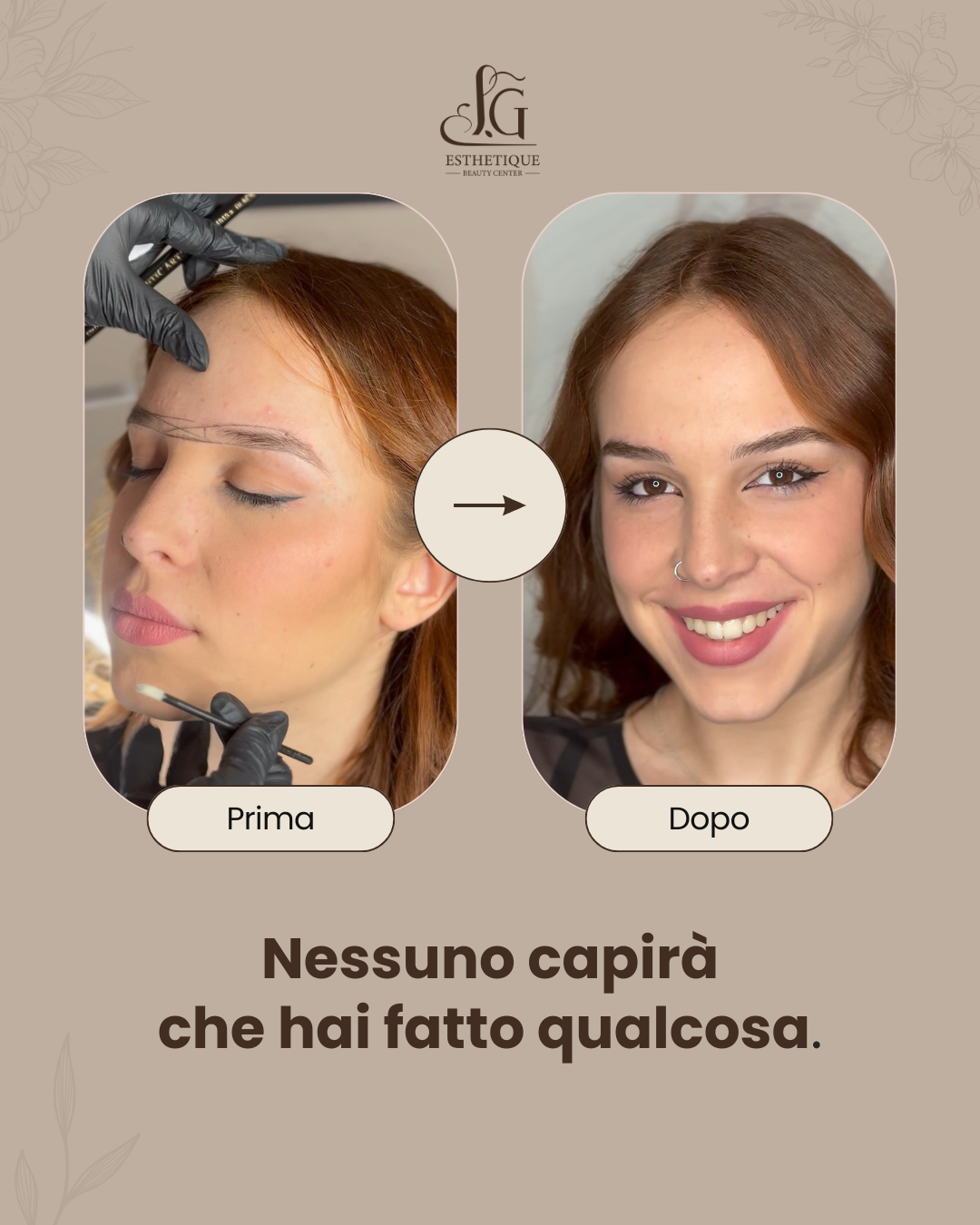 Risultato Microblading Prima e Dopo